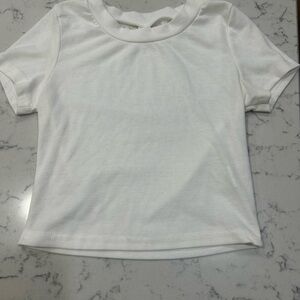 SHEIN White Crop Top